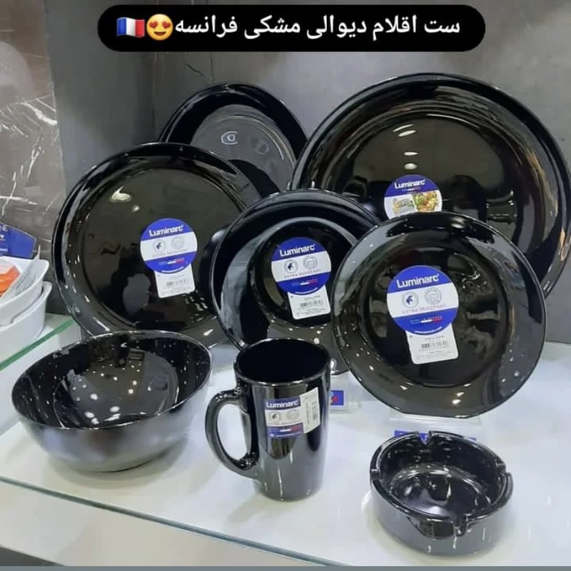 سرویس ۲۶پارچه ۶نفره دیوالی مشکی