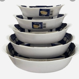 تابه پنج تیکه بیضی