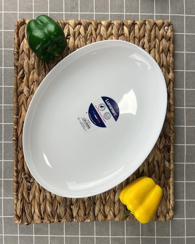 دیس بیضی سفید